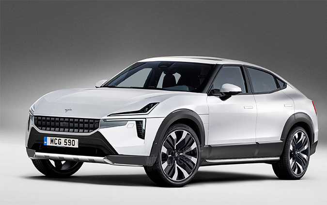 沃尔沃Polestar 3效果图曝光 新车定位纯电跨界SUV