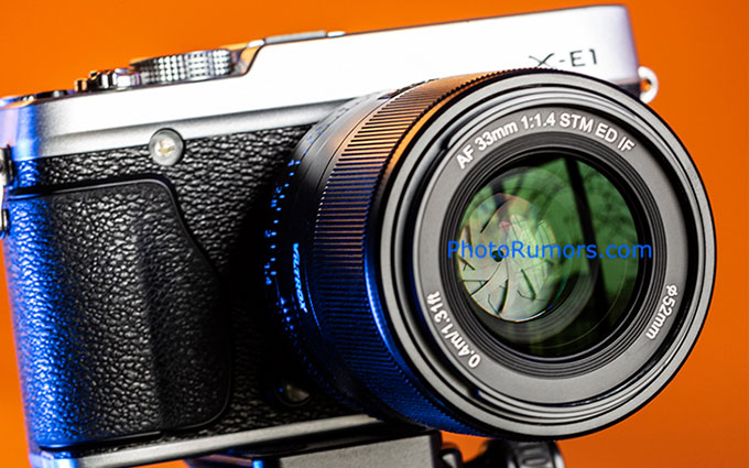 唯卓仕本月发售AF 33mm f/1.4 富士用户廉价大光圈镜头在望