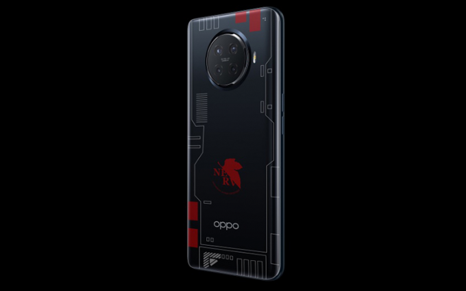 OPPO Ace2 EVA定制版谍照曝光 机身背面印有NERV字样 