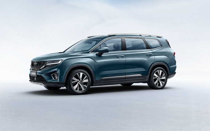 吉利豪越正式开启预售：定位中型SUV 预售10.88万元起
