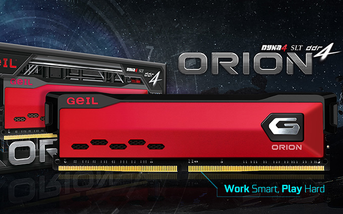 金邦发布Orion系列DDR4内存 最高4000MHz 32GB*2