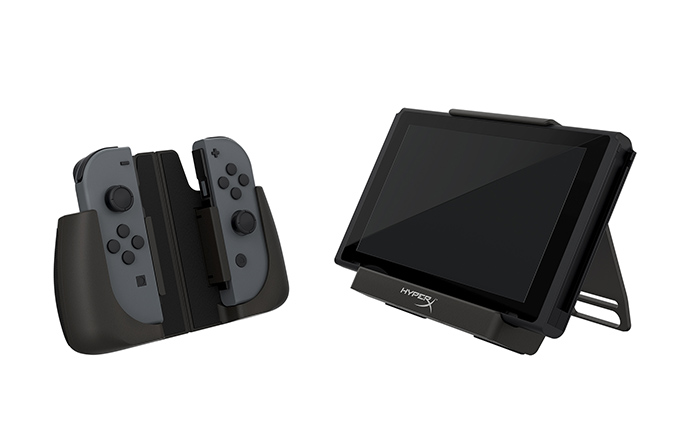 HyperX推出Switch充电背夹Charge Play Clutch：续航翻倍 可当支架
