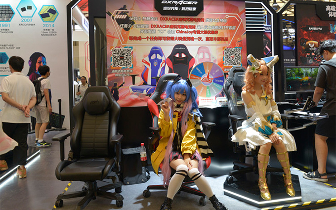ChinaJoy 2020丨给玩家舒适的游戏环境：迪瑞克斯DXRACER在ChinaJoy吸睛十足