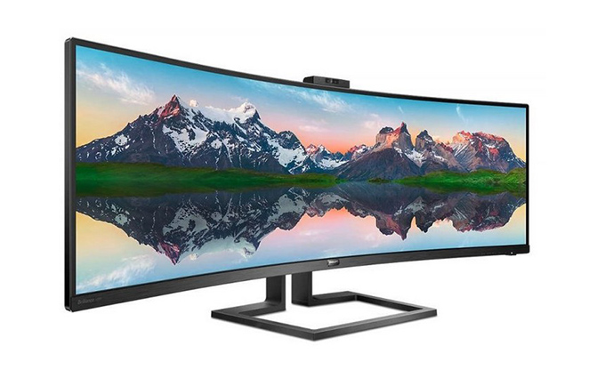 飞利浦推出49英寸显示器498P9：定位高端办公 32:9带鱼屏