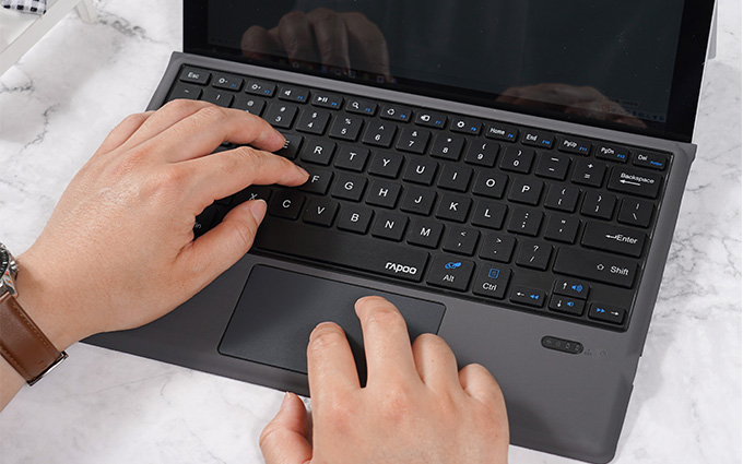 雷柏XK200蓝牙键盘评测：Surface Pro的性价比搭档