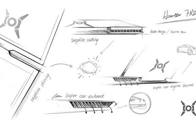 荣耀总裁再曝HUNTER游戏笔记本新料，不止酷炫且更轻薄