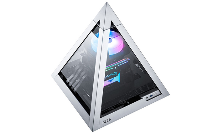 美国机箱品牌AZZA发布Pyramid Mini 806机箱：金字塔造型 支持ATX主板