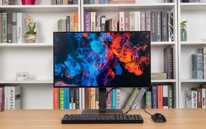 联想ThinkVision 思匠27全面屏显示器评测：微边框全面屏 影院级色彩体验