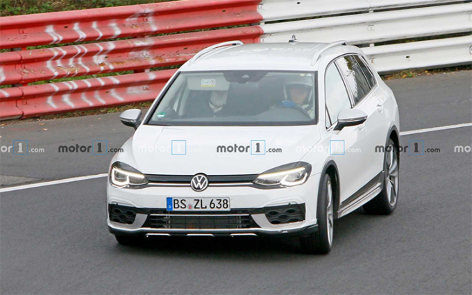 新款大众高尔夫R旅行版谍照曝光 有望搭载Tiguan R同款发动机