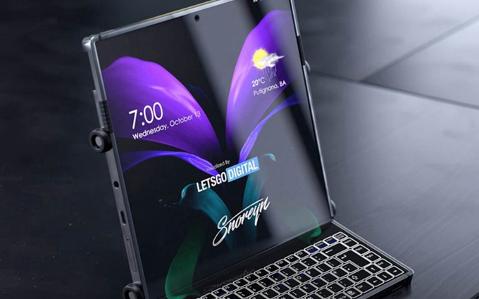 三星Z Dual Fold双开折叠手机曝光，小型的折叠型平板电脑