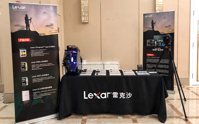 Lexar雷克沙亮相佳能大篷车上海站，高端影像存储新品重磅出场