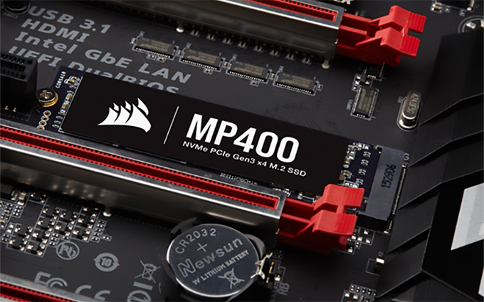 海盗船推出8TB QLC硬盘MP400系列 售价130美元起