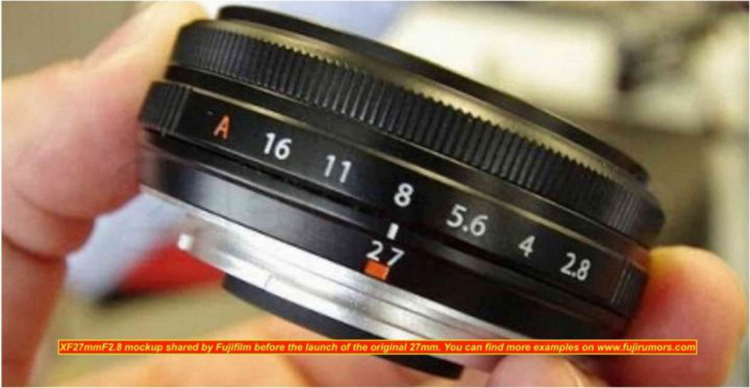 富士XF27mm F2.8二代饼干镜头明年发布 X-E4相机也将一同亮相