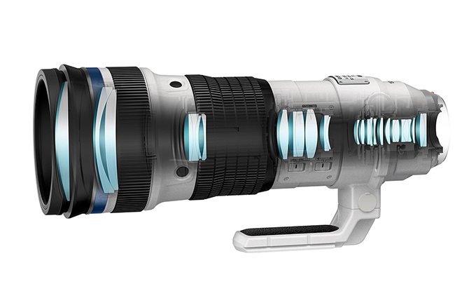 奥林巴斯正式发布150-400mm 1.25x镜头 重量不到2KG 可单手提起
