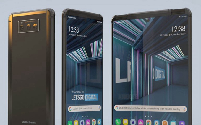 LG 卷轴滑动式手机曝光，两侧拉出化身平板电脑