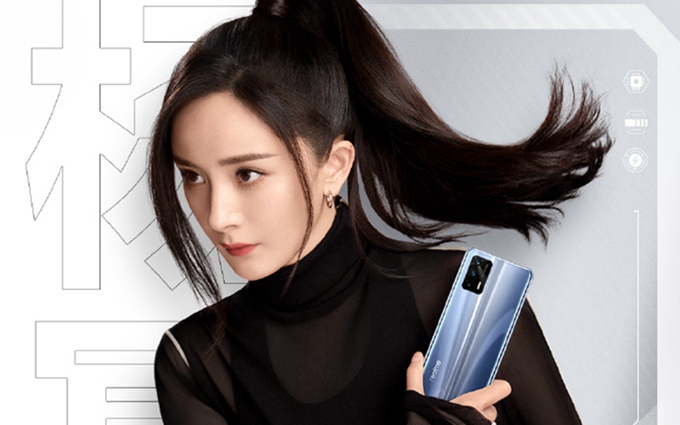 realme真我全新品牌代言人揭晓，杨幂代言全新真我GT系列手机