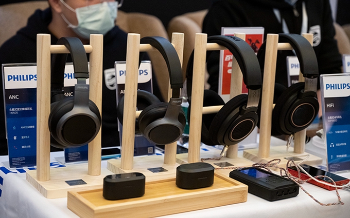 飞利浦影音参加2021上海国际耳机展，多款耳机新品引爆全场