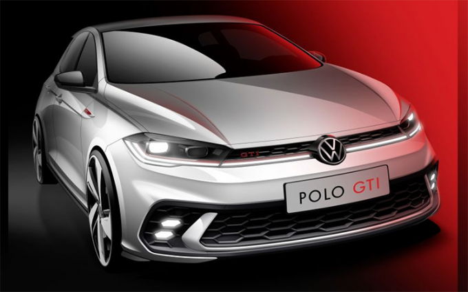 新款大众Polo GTI渲染图公布 将于6月全球首发