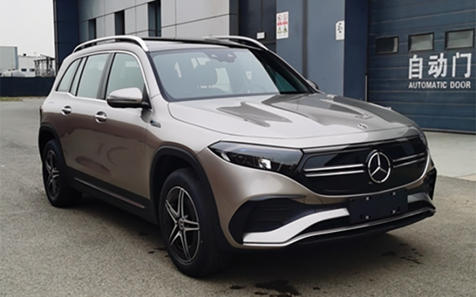 奔驰纯电SUV EQB亮相工信部申报目录 续航超500km