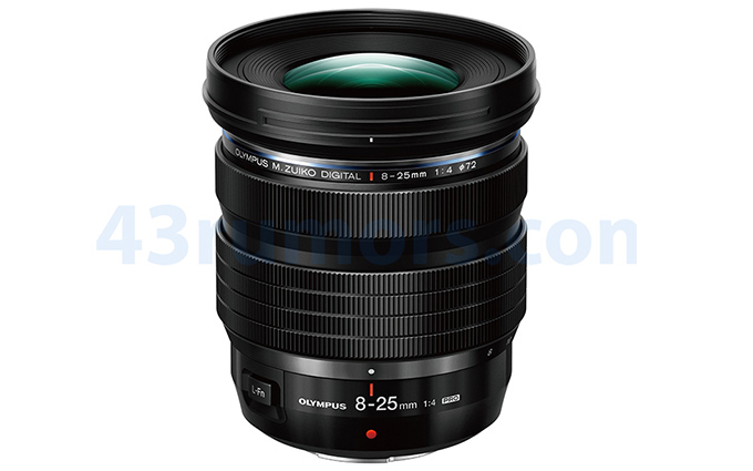 奥之心MZD 8-25mm PRO曝光 恒定F4光圈