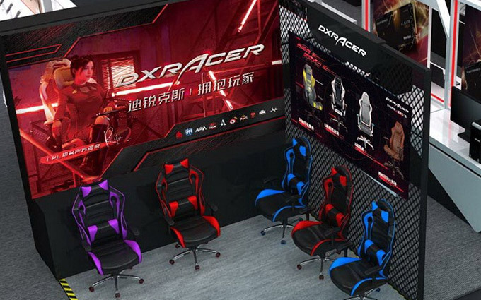 迪锐克斯Chinajoy 2021丨电竞潮人必逛展位 会玩更要舒服玩！