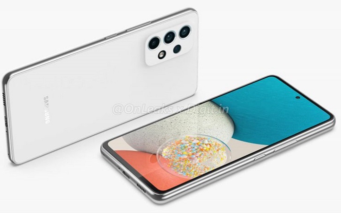 三星Galaxy A53系列渲染图曝光，后置四摄，取消3.5mm接口