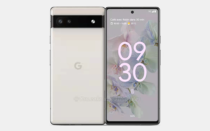 谷歌入门机Pixel 6a曝光，小屏减配版的Pixel 6