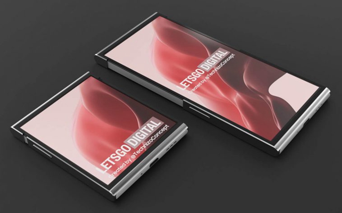 OPPO 滑盖手机曝光，形态更小巧，屏幕可以上下伸缩滑动