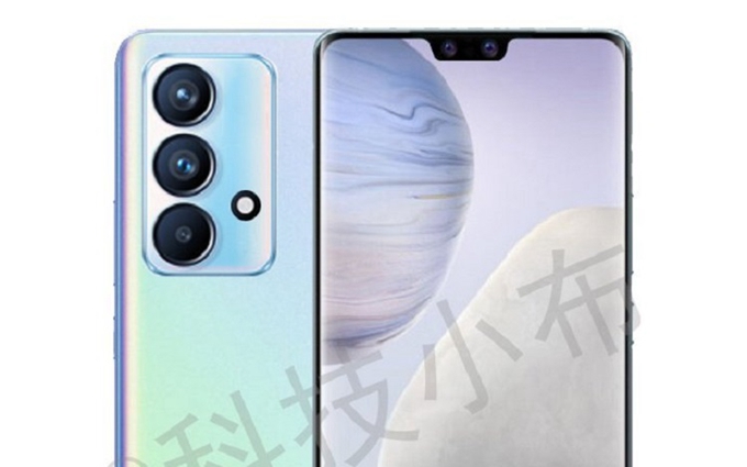 vivo S12 Pro渲染图曝光，首次采用曲面屏，依旧是异形刘海