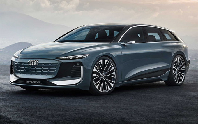 奥迪A6 Avant e-tron概念车正式亮相：零百加速4秒内 2024年量产