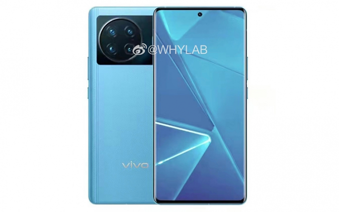 vivo X Note外观真机照曝光 7寸2K挖孔屏带有后置圆环四摄