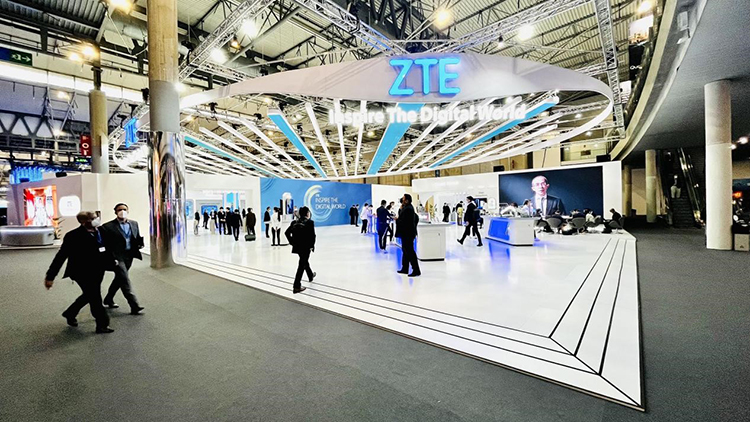 MWC2022 | 中兴多款5G新机齐亮相 毫米波5G传输达到10Gbps