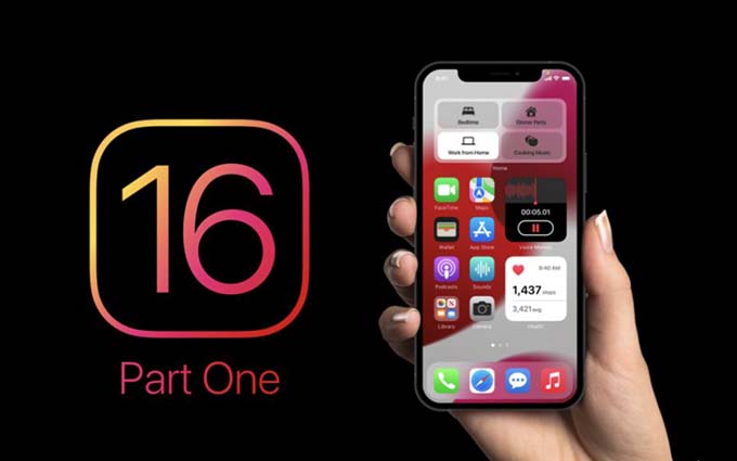 iOS 16系统界面曝光：改进通知管理，加入全新健康跟踪功能