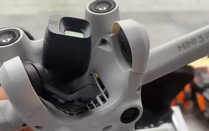 大疆DJI Mini 3真机曝光 新电池、新云台设计
