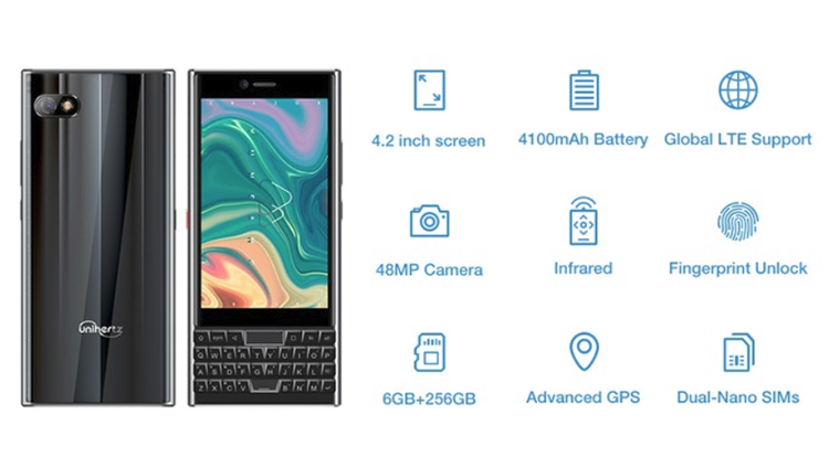 Titan Slim物理键盘手机配置信息曝光 类黑莓Key2设计但不支持5G