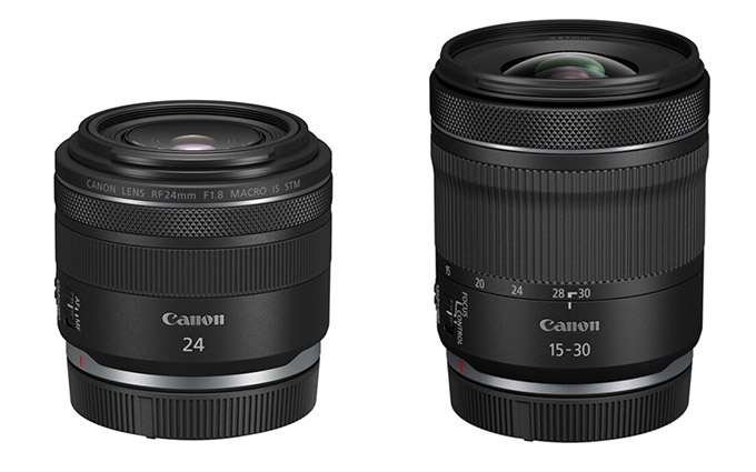 佳能发布RF24mm F1.8、RF15-30mm镜头 8月上市 国行价格未知