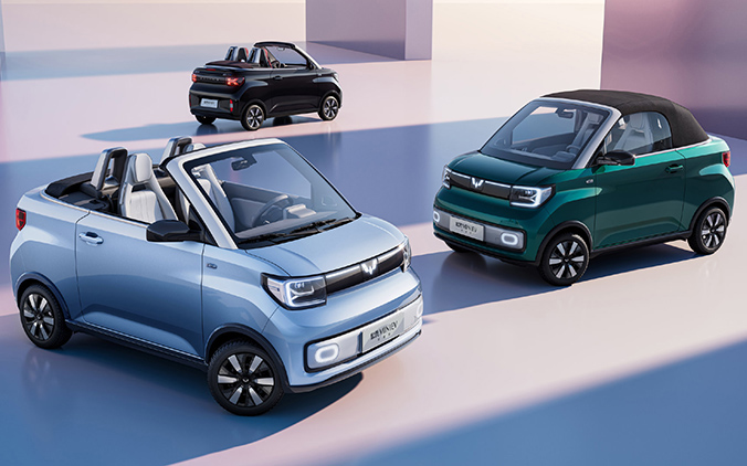 五菱宏光MINI EV敞篷版官宣 将于9月1日正式开售