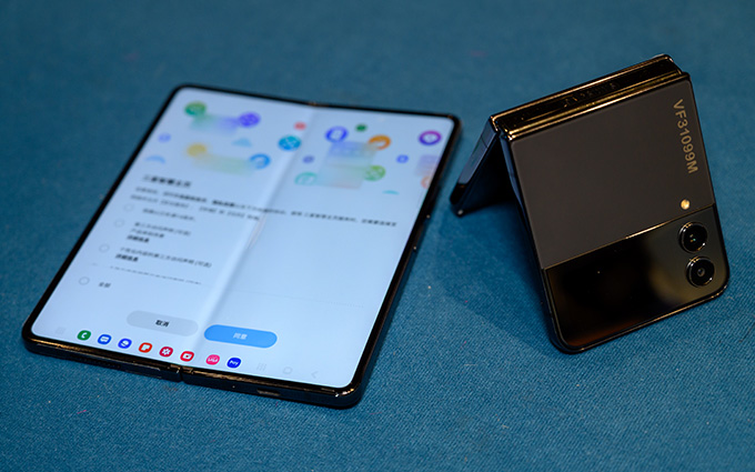 折叠再进化 近距离体验三星Galaxy Z Fold4、Z Flip4