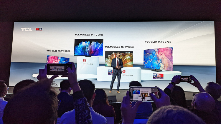 IFA2022丨打造全方位智能生活，TCL展示众多智能家电
