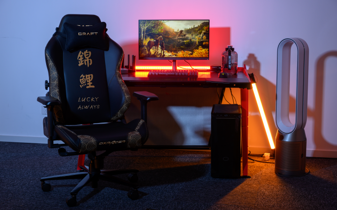 迪锐克斯锦鲤版电竞椅 为你的游戏常驻好运