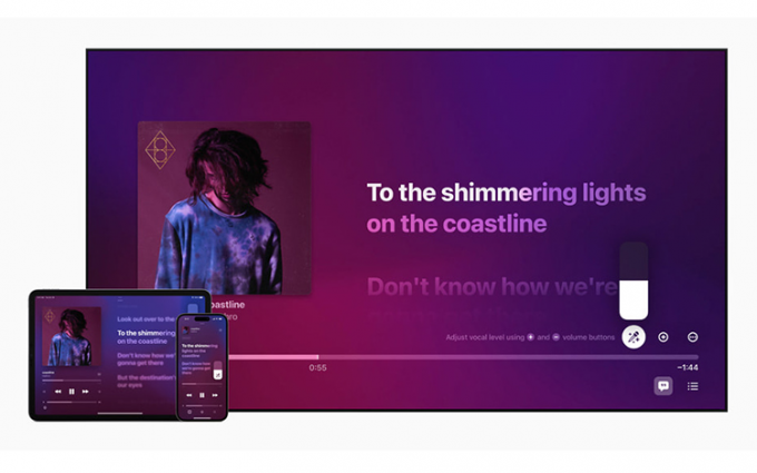 苹果推出Apple Music Sing唱K功能 兼容iPhone和iPad以及Apple TV