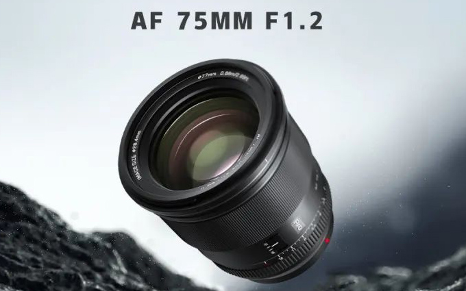 唯卓仕发布75mm F1.2 限富士X卡口 售价3499元