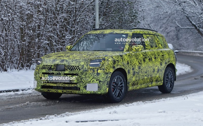 全新MINI COUNTRYMAN谍照曝光 2023年发布并上市