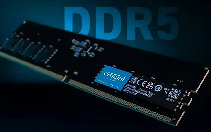 美光推出新一代DDR5内存 单条达48GB容量