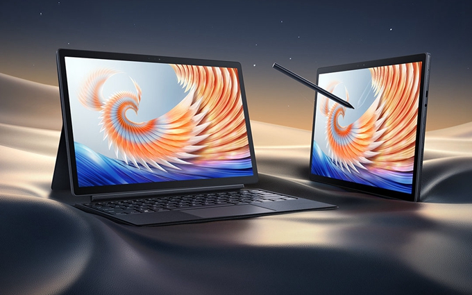 小米二合一笔记本12.4官宣，搭载骁龙 8cx Gen2，重685g