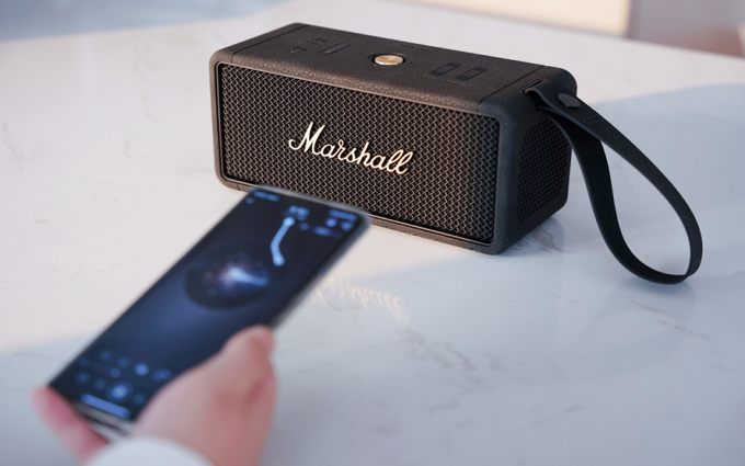 MARSHALL MIDDLETON蓝牙音箱简评：便携实用支持快充，沉醉天籁之音