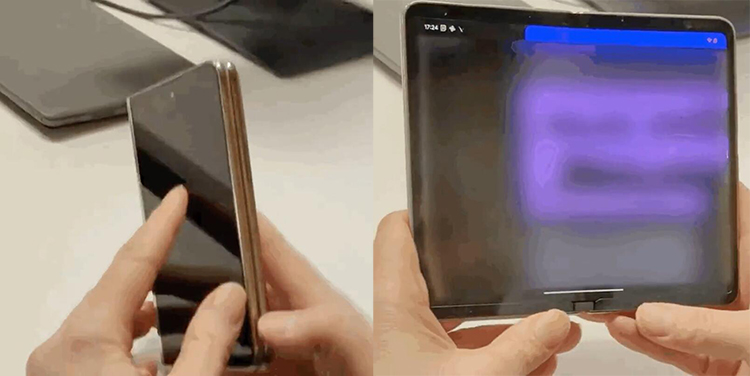 疑似谷歌Pixel Fold真机图曝光 尺寸大小类似OPPO Find N