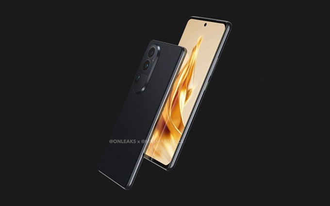 OPPO Reno 10 Pro渲染图曝光，采用全新设计，后置椭圆形摄像模组