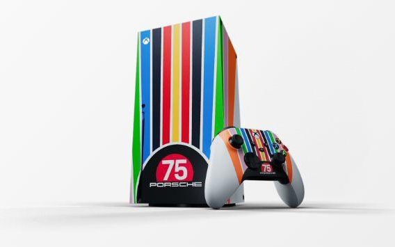 微软推出保时捷75周年联名款Xbox Series X游戏主机与手柄