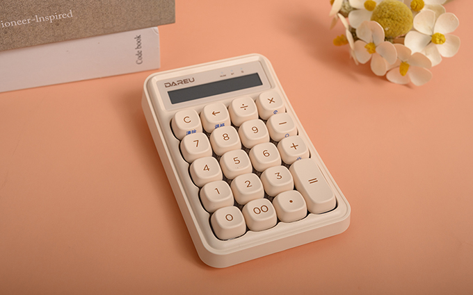 给你的生活加点糖 达尔优小方糖Z19二合一数字键盘